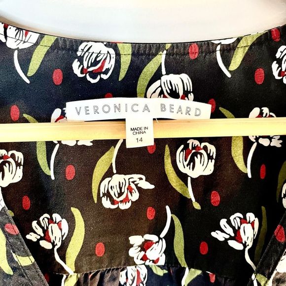 VERONICA BEARD BLOUSE - ASHEVILLE - MSRP $375 - Picture 6 of 10